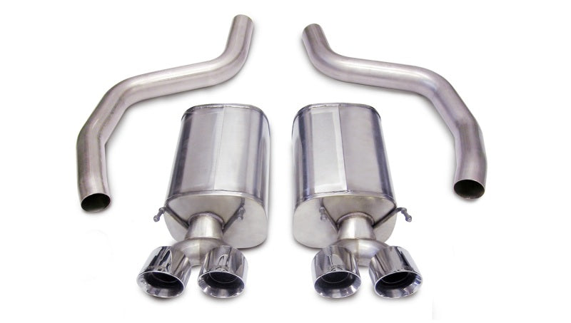 CORSA Performance 14164 Corsa 2006-2013 Chevrolet Corvette C6 Z06 7.0L V8 Polished Sport Axle-Back Exhaust