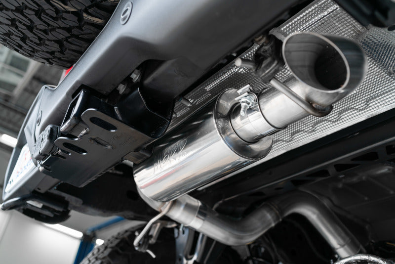 MBRP S5237304 21-Up Ford Bronco 2.3L/2.7L EcoBoost 2/4DR T304 Stainless Steel High Clearance Cat-back Exhaust