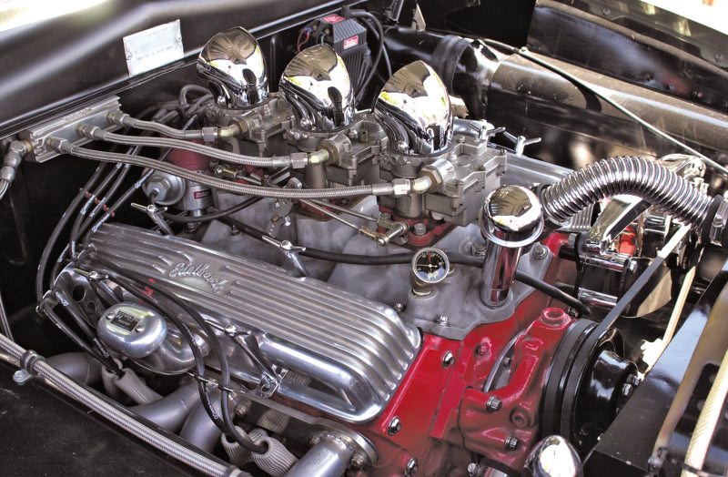 Edelbrock EDE5419 SBC Three Deuce Manifold - 262-400