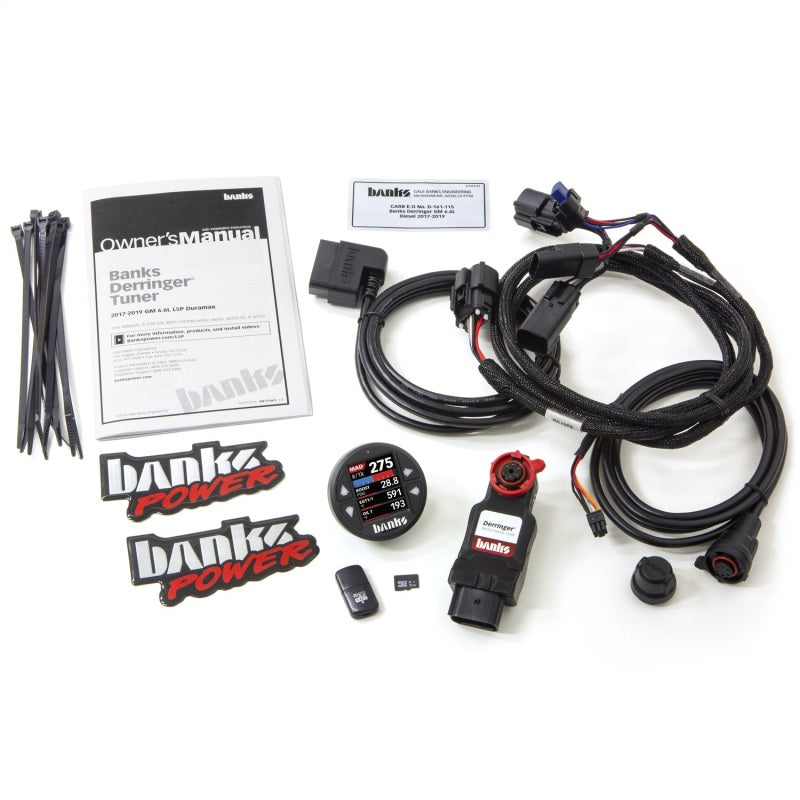 Banks Power 66793 17-19 GM 2500 6.6L L5P Derringer Tuner (Gen 2) w/ 1.8in iDash DataMonster