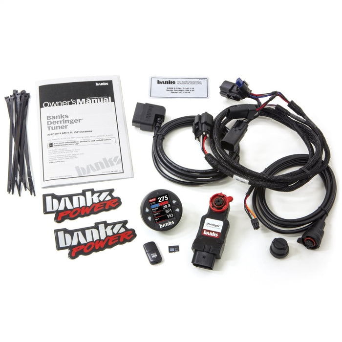 Banks Power 66793 17-19 GM 2500 6.6L L5P Derringer Tuner (Gen 2) w/ 1.8in iDash DataMonster