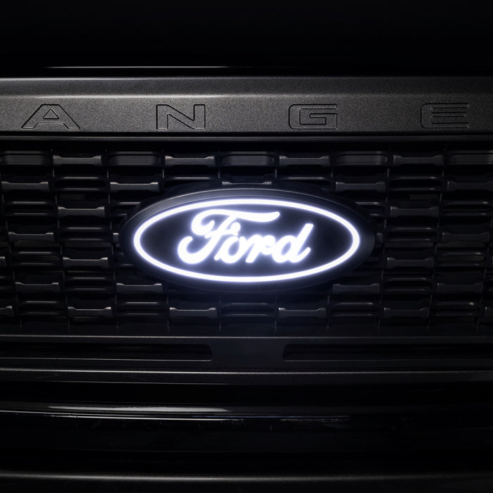 Putco 92651 19-23 Ford Ranger Front Emblem Luminix Ford Led Grille Emblems
