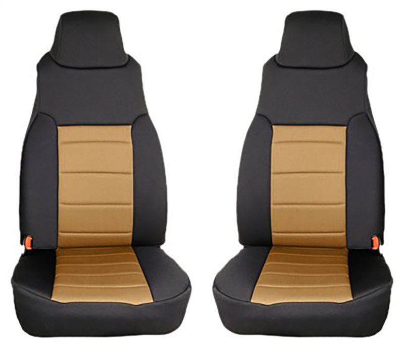 Rugged Ridge 13210.04 Neoprene Front Seat Covers 97-02 Jeep Wrangler TJ