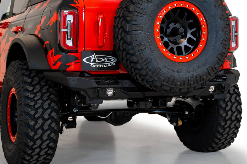 Addictive Desert Designs R230081370103 21-22 Ford Bronco Stealth Fighter Rear Bumper