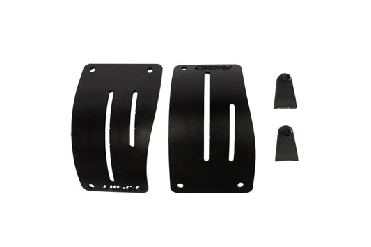 Rigid Industries 41656 2018 Jeep JL - Cowl Mount Kit - Mounts Set of D-Series