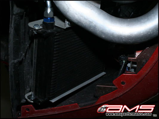 AMS AMS.04.02.0001-1 Performance 08-15 Mitsubishi EVO X MR/Ralliart SST Transmission Oil Cooler Kit