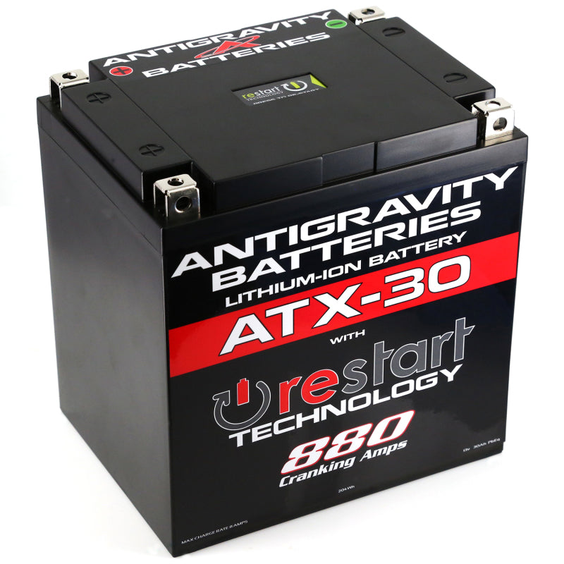 Antigravity Batteries AG-ATX30-RS Antigravity YTX30 Lithium Battery w/Re-Start