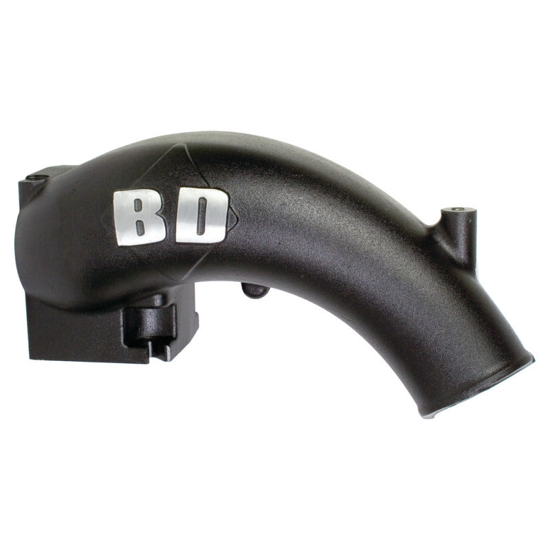 BD Diesel 1041550 X-Flow Power Intake Elbow (Black) - Dodge 1998-2002 5.9L 24-valve