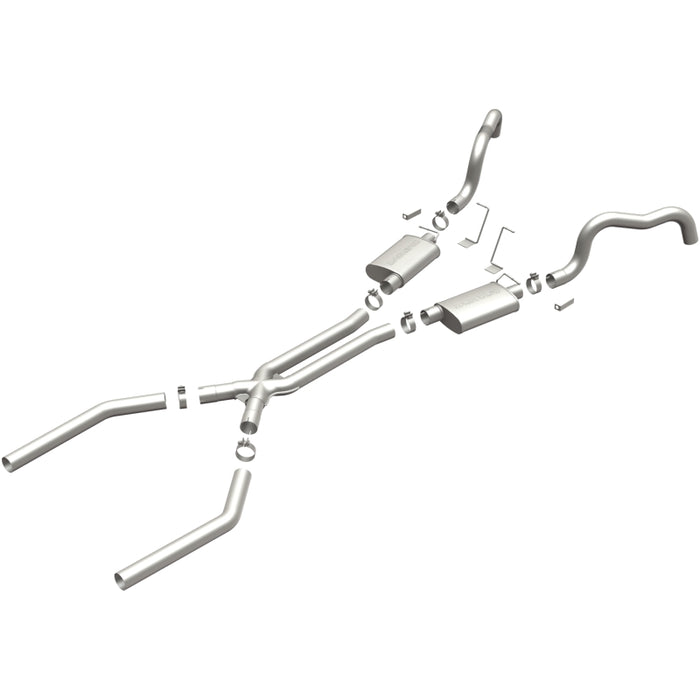 Magnaflow Perf Exhaust MAG15899 67-74 GM F Body 3in Dual Exhaust System