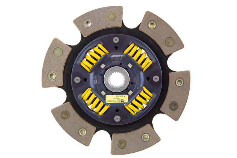 ACT 6224704 1995 Eagle Talon 6 Pad Sprung Race Disc