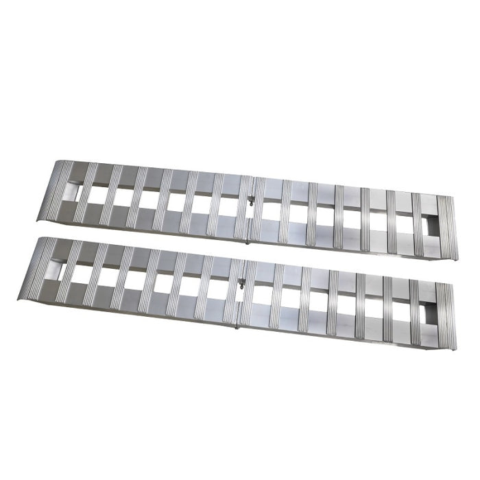 GEN-Y Hitch GH-102595 Gen-Y Heavy-Duty 8ft Aluminum Foldable Loading Ramps 15in x 96in 3K Capacity Per Ramp - Pair