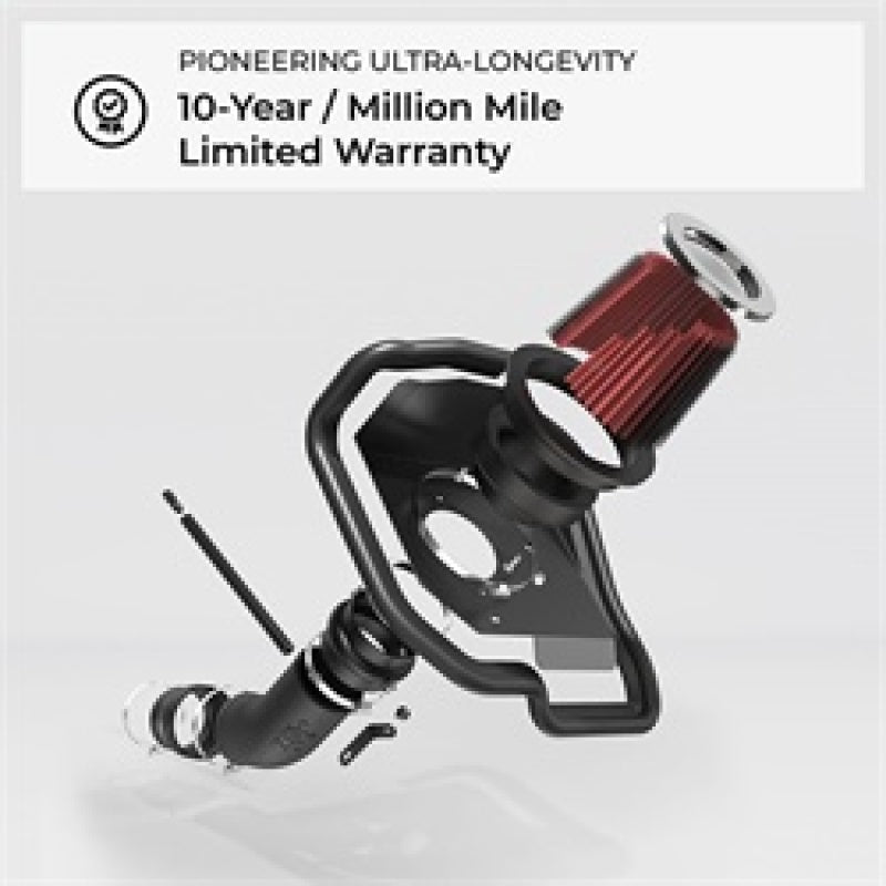 K&N Engineering 57-2576 K&N 08-10 Ford F250/F350/F450/F550 6.4L-V8 Performance Intake Kit