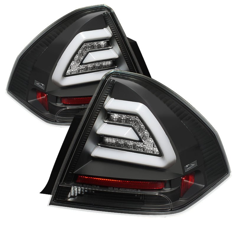 SPYDER 5076380 Spyder Chevy Impala 2006-2013 LED Tail Lights Black ALT-YD-CHIP06-LED-BK