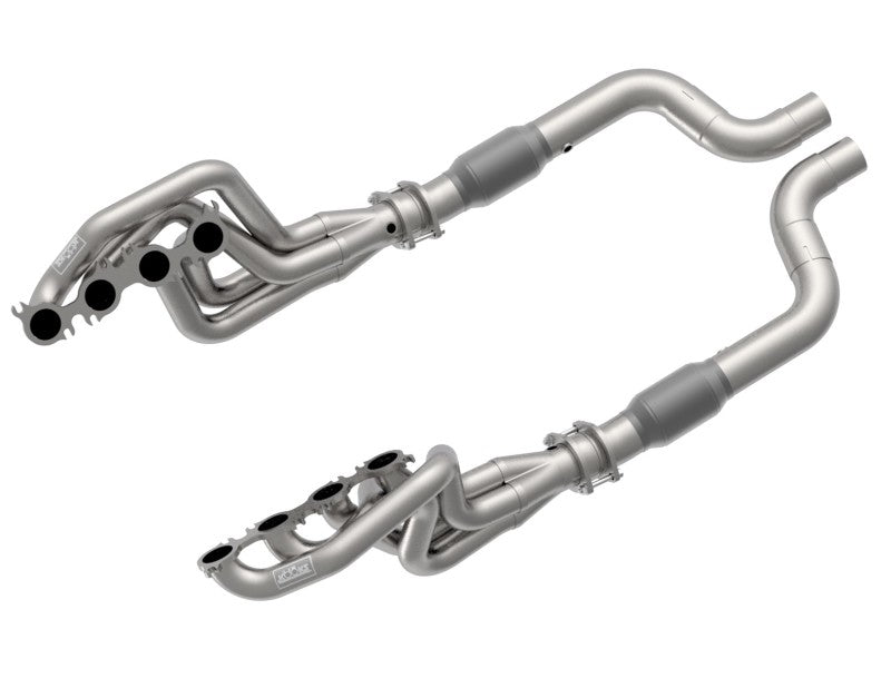 Kooks Headers 1156H630 Kooks 2020 Mustang GT500 5.2L 2in x 3in SS Headers w/GREEN Catted Connection Pipe