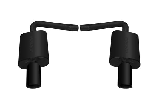 Gibson 619693B 11-18 Ford Explorer Base 3.5L 2.25in Axle-Back Dual Exhaust - Black Elite