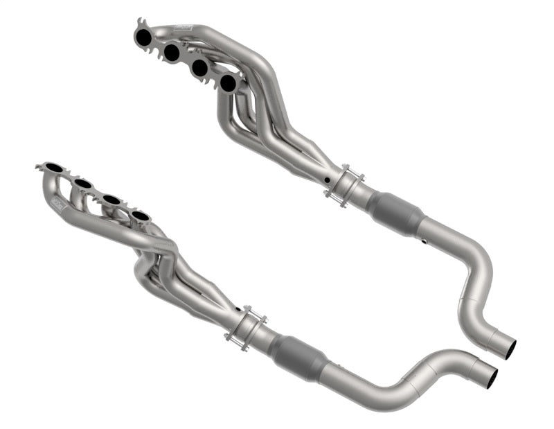 Kooks Headers 1156H630 Kooks 2020 Mustang GT500 5.2L 2in x 3in SS Headers w/GREEN Catted Connection Pipe