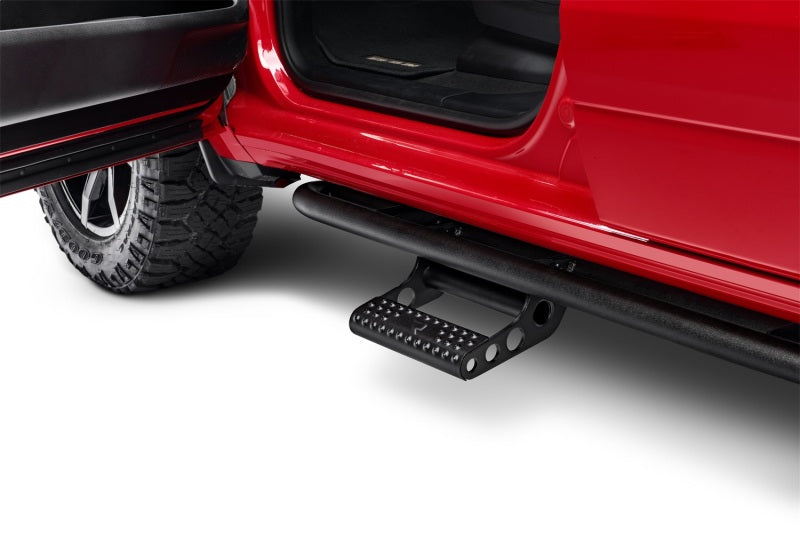 N-Fab D154RKRCCS4 RKR Step System 09-17 Dodge RAM 1500 Crew Cab - Tex. Black - 1.75in