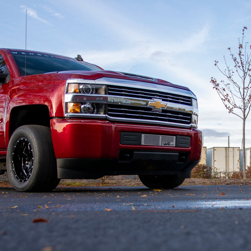 Wehrli WCF100290-GB 15-19 Chevrolet Silverado HD 6.6L LML/L5P Duramax Bumper Grille - Gloss Black