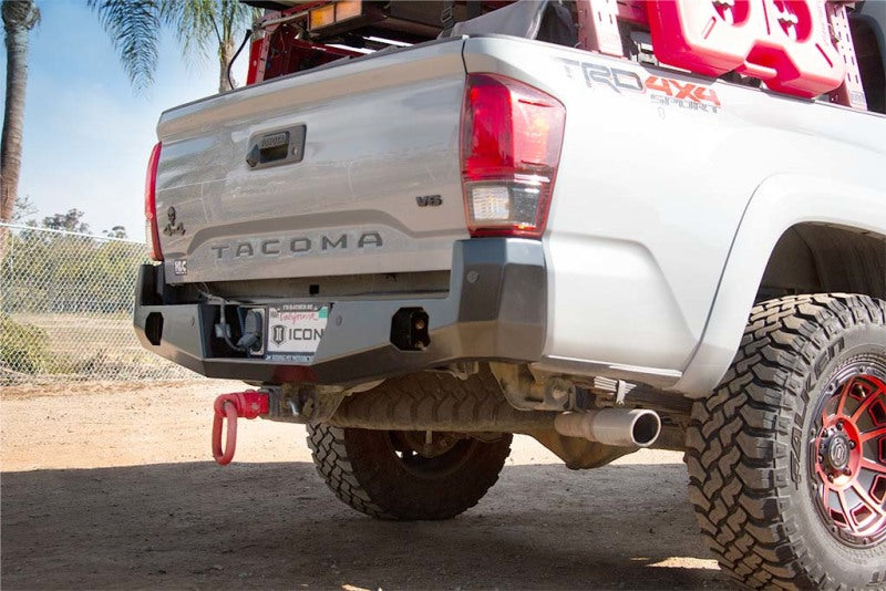ICON 56221 2016+ Toyota Tacoma Rear Impact Bumper