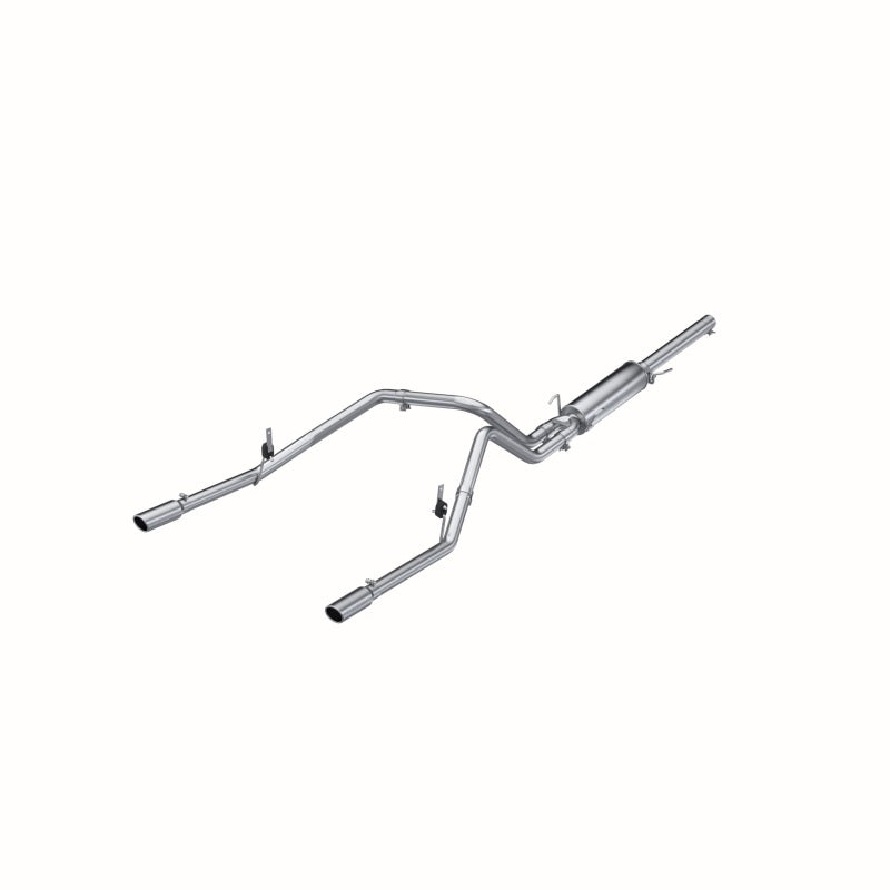 MBRP S5112AL 2004-2005 Dodge RAM Hemi 1500 5.7L SC/CC-SB Cat Back Dual Split Rear