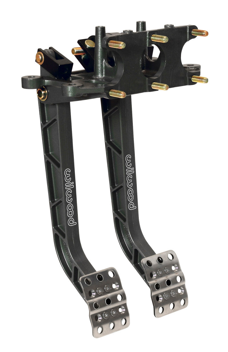 Wilwood 340-11299 Adjustable Dual Pedal - Brake / Clutch - Rev. Swing Mount - 6.25:1