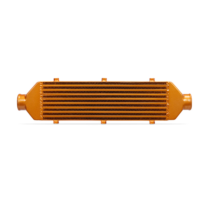 Mishimoto MMINT-UZG Universal Gold Z Line Intercooler Overall Size: 28x8x3 Core Size: 21x6x2.5 Inlet / Outlet