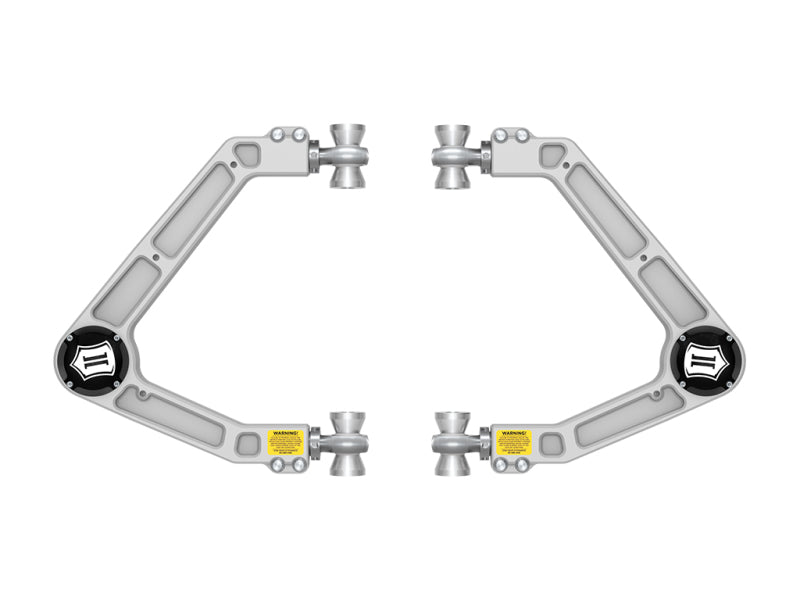 ICON 78760DJ 2023+ GMC Canyon / 2023+ Chevrolet Colorado Billet UCA DJ Pro Kit