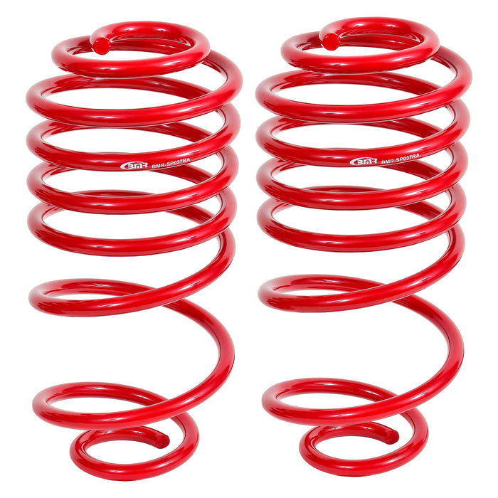 BMR Suspension SP037R BMR 78-87 G-Body Rear Lowering Springs - Red — manufacturer product image
