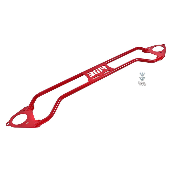 BMR Suspension STB019R BMR 16-17 6th Gen Camaro Front Twin Tube Design Strut Tower Brace - Red — manufacturer product image