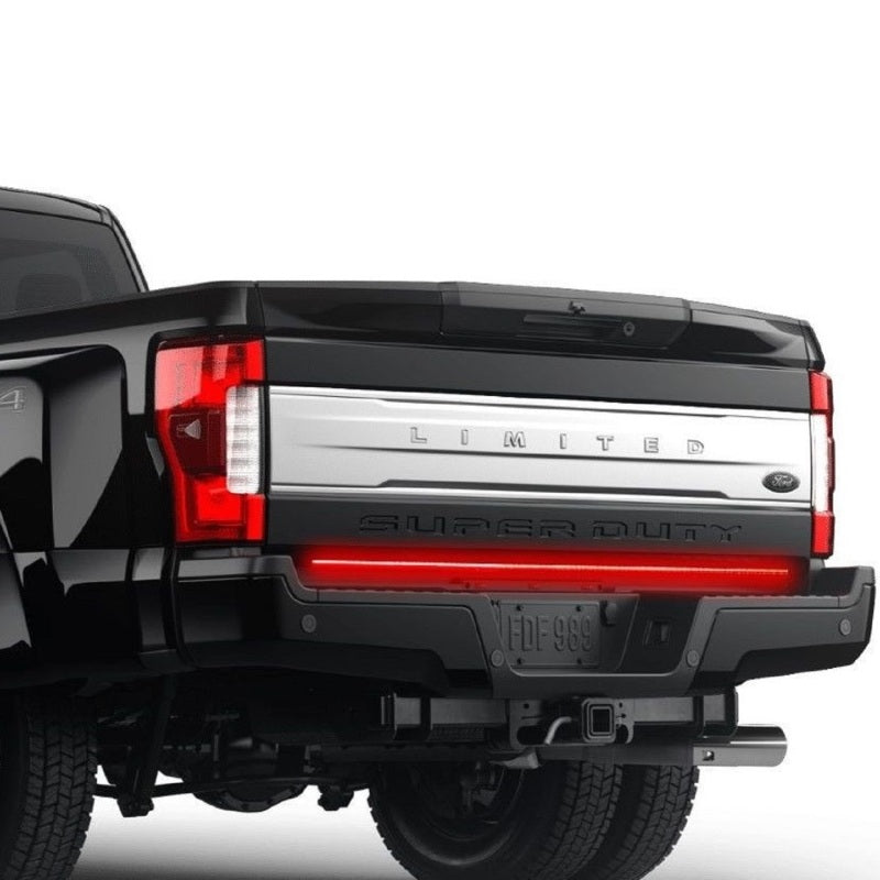 Putco 92010-60 60in Red Blade LED Tailgate Light Bar for Ford Turcks w/ Blis and Trailer Detection