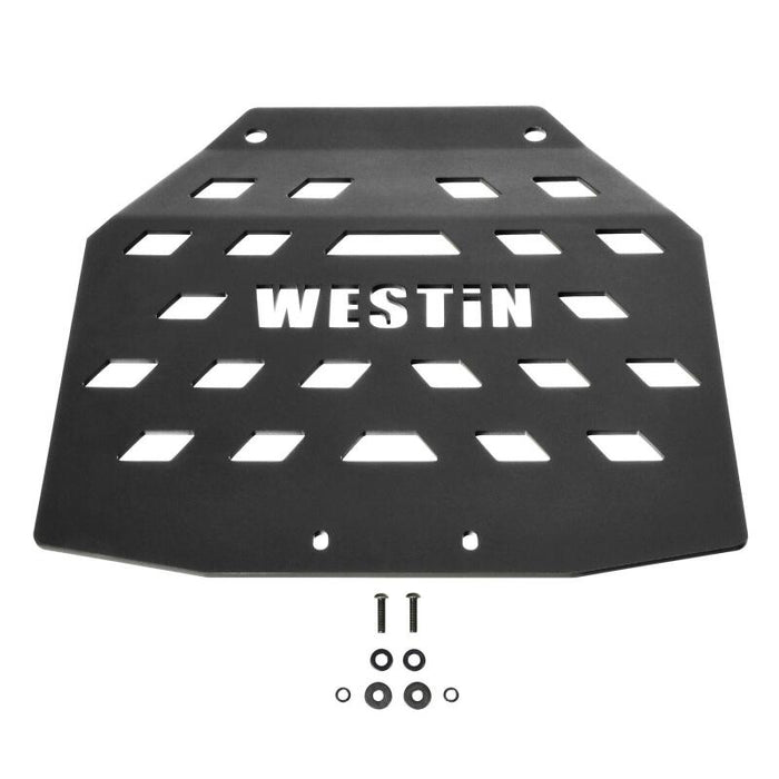 Westin 42-21085 /Snyper 18-21 Jeep Wrangler JL Transfer Case Skid Plate - Textured Black