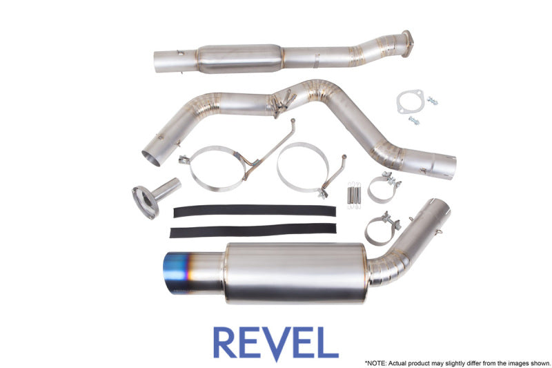 Revel T60188R 15-21 WRX/STi 11-14 WRX STi 08-14 WRX Ultra Ti Titanium Single Exit Catback Exhaust