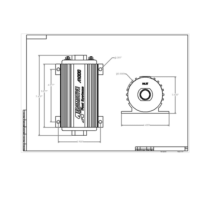 Aeromotive 11101 AER External Fuel Pumps