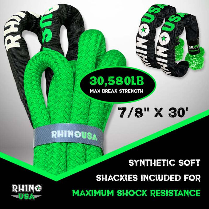 Rhino USA RG-KRKIT78X30-GRN RSA Ropes