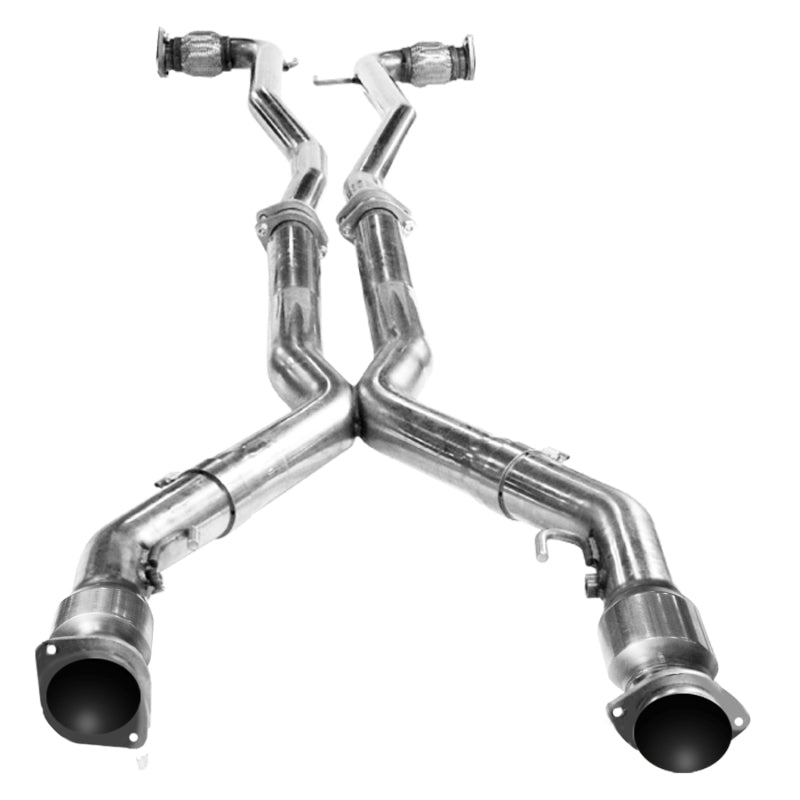 Kooks Headers 24203200 Kooks 08-09 Pontiac G8 GT/GXP LS2/LS3 6.0L/6.2L 3in In x 2 1/2in OEM Out Cat X Pipe made in SS