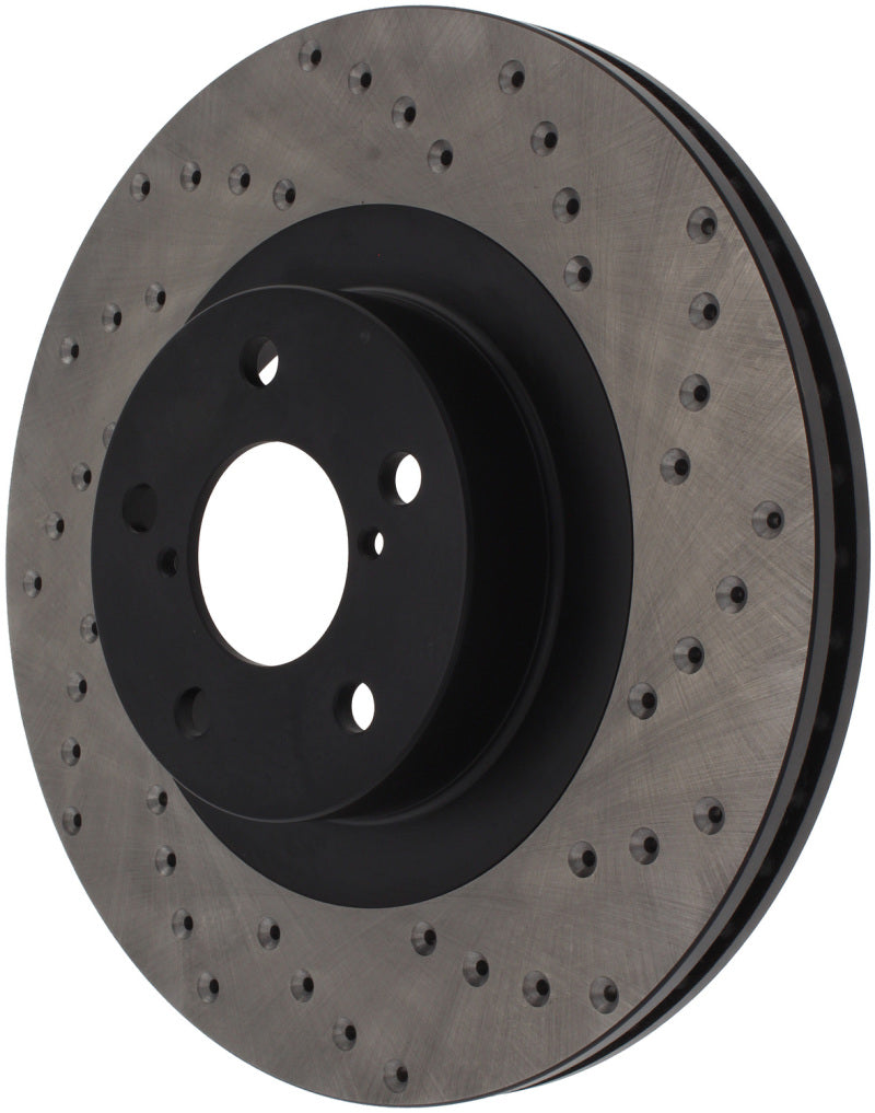 Stoptech 128.47018R StopTech 02-10 WRX Drilled Right Front Rotor
