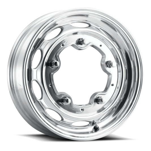 Mobelwagen MW-520P-55520+20 MW-520P Interceptor 15x5.5in / 5x205 BP / 20mm Offset / 156mm Bore - Polished Wheel