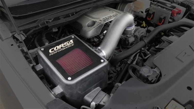 CORSA Performance 46557D-1 Corsa 2019-2024 Dodge RAM 1500 5.7L V8 Cold Air Intake with DryTech air filter