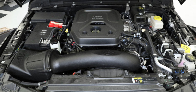 K&N Engineering 63-1580 K&N 18-20 Jeep Wrangler JL 2.0L AirCharger Performance Intake