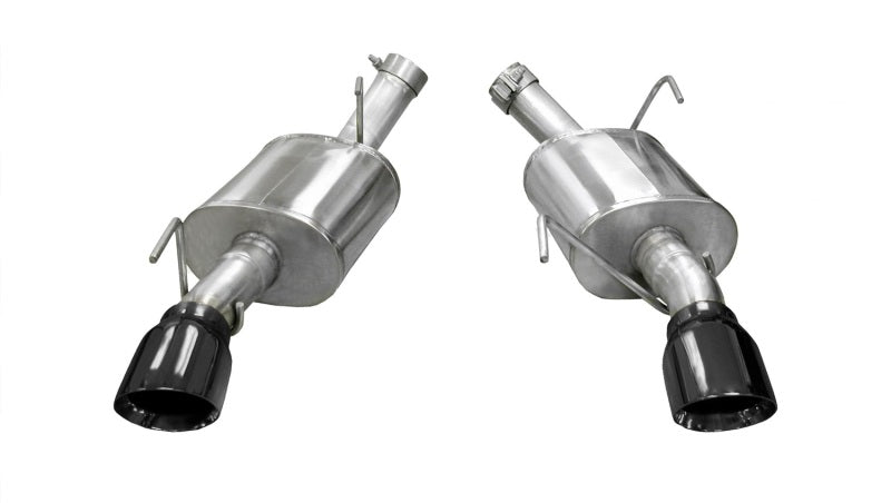 CORSA Performance 14314BLK Corsa 2005-2010 Ford Mustang Shelby GT500 5.4L V8 Black Xtreme Axle-Back Exhaust