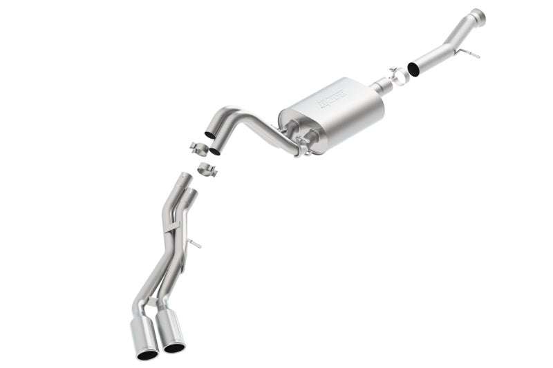 Borla 140652 2015 Cadillac Escalade/Yukon Denali 6.2L V8 AT 2WD/4WD Split Side Exit SS S-Type CB Exhaust