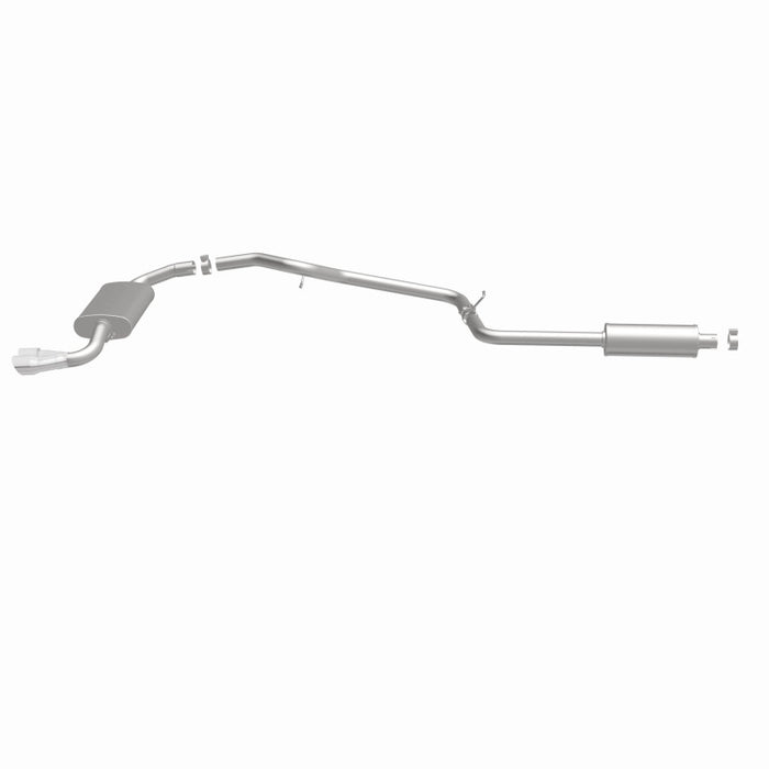 Magnaflow 15072 MagnaFlow 12 Ford Focus L4 2.0L HB Single Straight P/S Rear Exit Stainless Cat Back Perf Exhaust