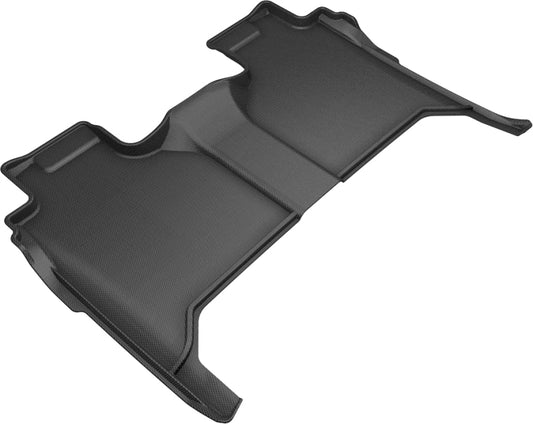 3D MAXpider L1GM02421509 2019-2020 GMC/Chevrolet Sierra 1500/Silverado 1500 Kagu 2nd Row Floormats - Black
