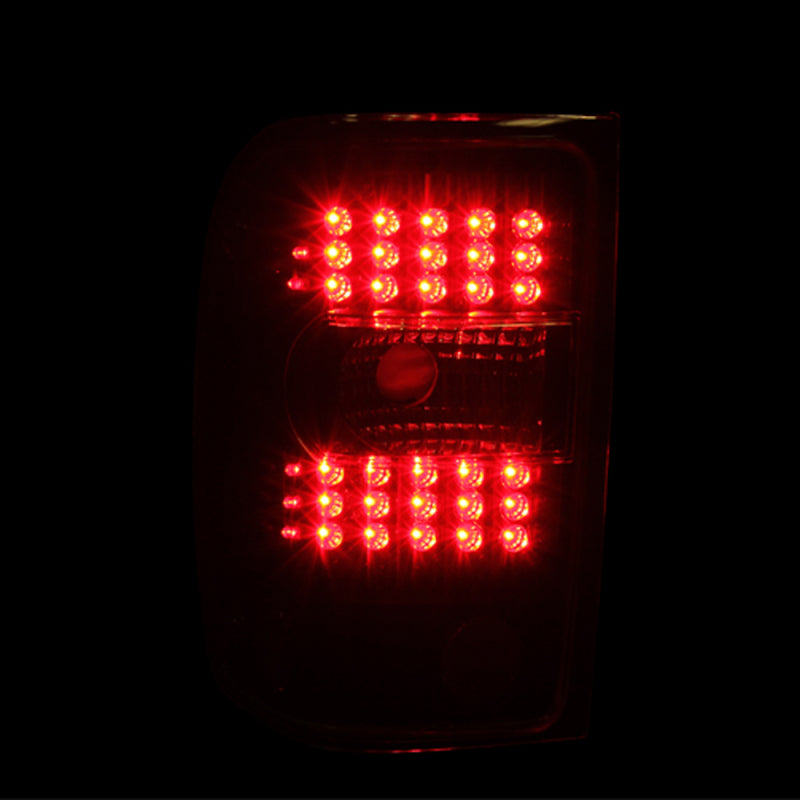 ANZO 311107 2001-2011 Ford Ranger LED Taillights Black