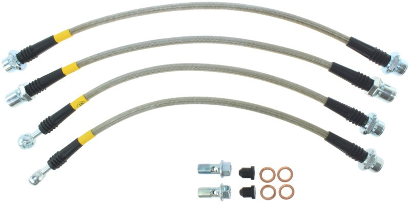 Stoptech 950.44519 StopTech Toyota 08-10 Land Cruiser/07-11 Tundra Rear Stainless Steel Brake Line Kit