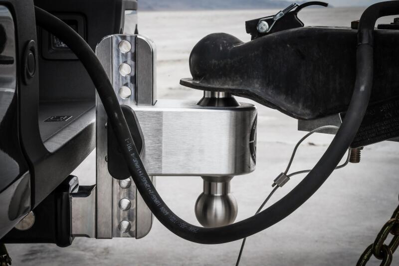 Weigh Safe LTB6-2.5 180 Hitch 6in Drop Hitch & 2.5in Shank (10K/18.5K GTWR) - Aluminum