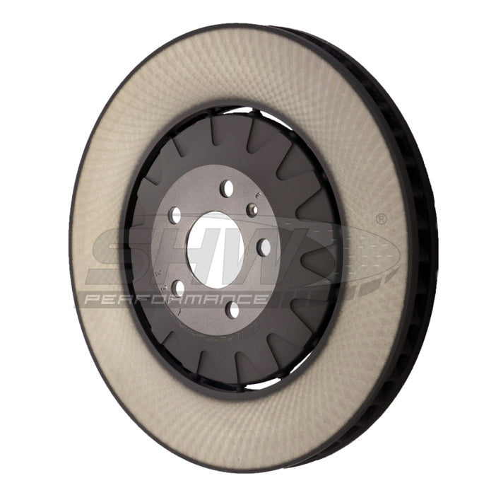 SHW Performance AFX45014 SHW 20-22 Audi S6 Premium Plus Front Smooth Lightweight Brake Rotor (4M0615301BF)