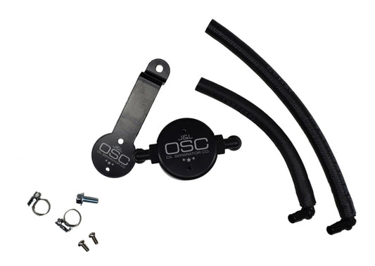 J&L 3104D-B 16-23 Toyota Tacoma 3.5L Driver Side Oil Separator 3.0 - Black Anodized