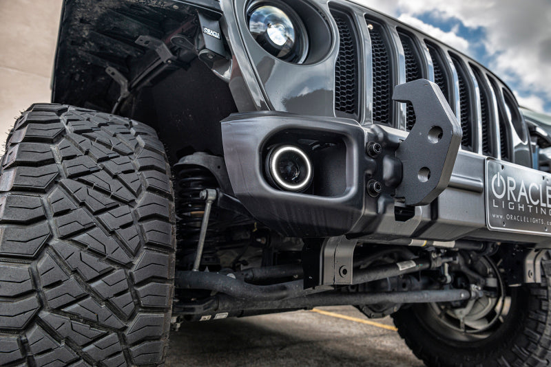 ORACLE Lighting 5847-334 Oracle Jeep Wrangler JL/JT Sport High Performance W LED Fog Lights - w/o Controller