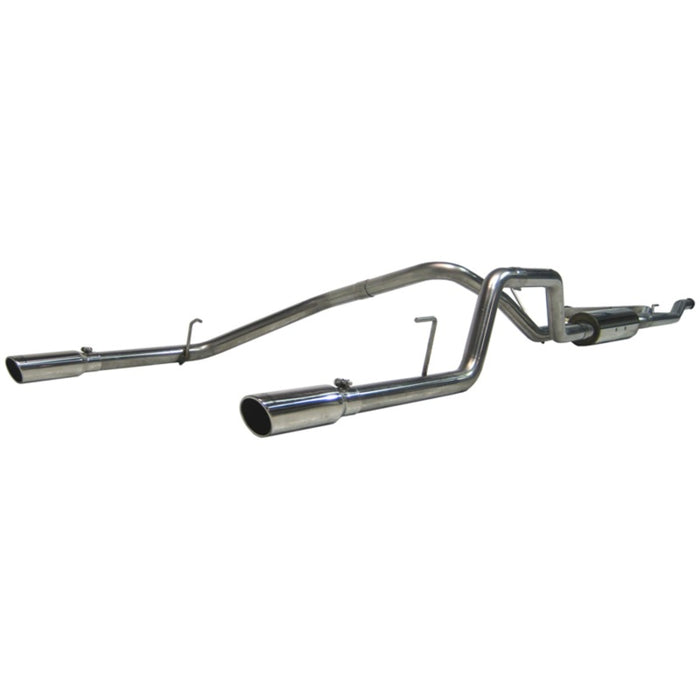 MBRP S5402409 2004-2009 Nissan Titan 5.6L EC/CC Cat Back Dual Split Rear
